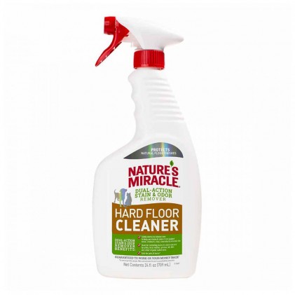 Natures Miracle Hard Floor Cleaner Уничтожитель пятен и запахов для всех видов полов