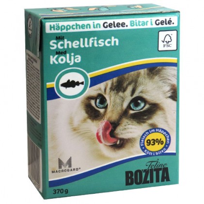 Bozita (Бозита) Feline кусочки в желе с пикшей