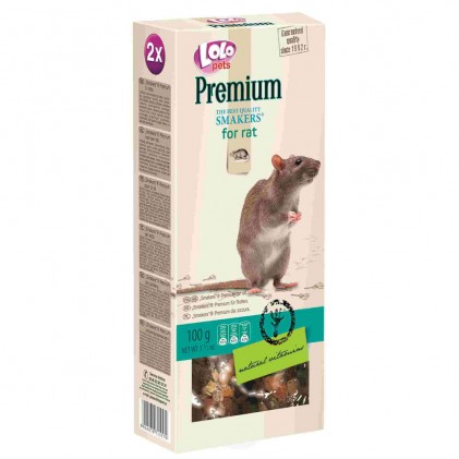 LoLo Pets Premium Smakers RAT Лакомства для декоративных крыс