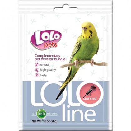 Lolo Pets LoloLine Chit Chat Кормовая добавка для волнистых попугаев Чик-Чирик