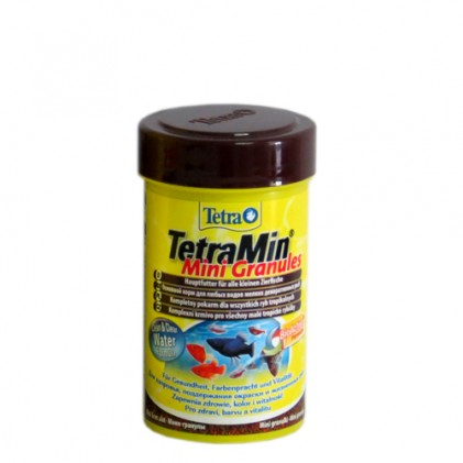 TetraMin Mini Granules (ТетраМин Мини Гранулс) мини гранулы для мелких декоративных рыб
