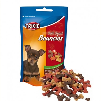 Trixie Soft Snack Bouncies Лакомство для собак с мясом птицы, ягненка и рубцом