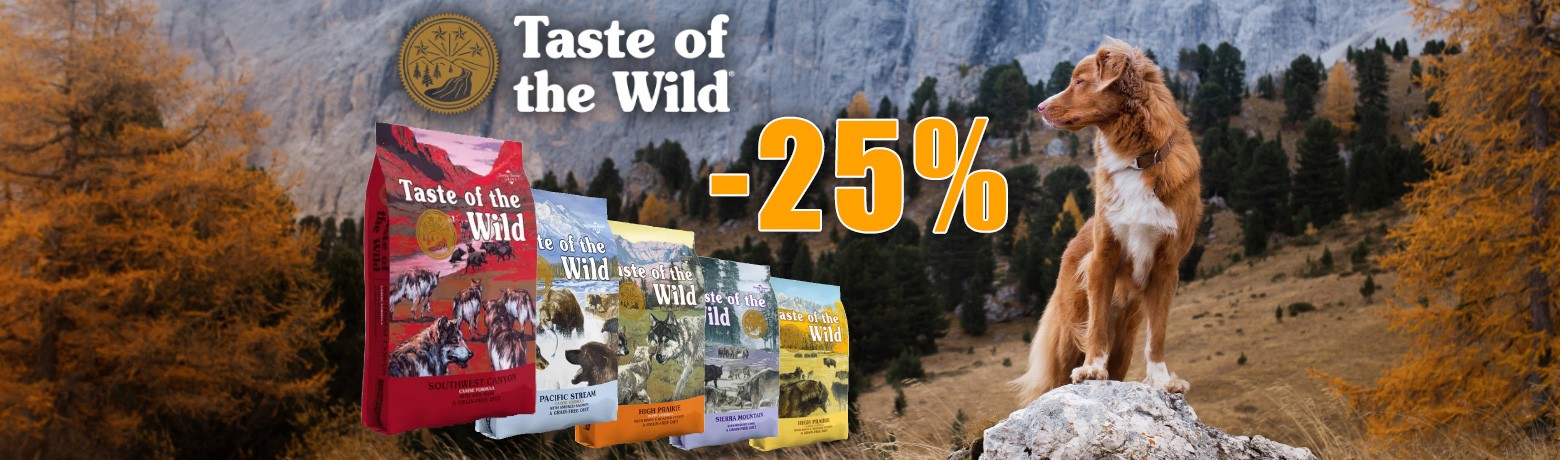 Taste of the Wild -25%