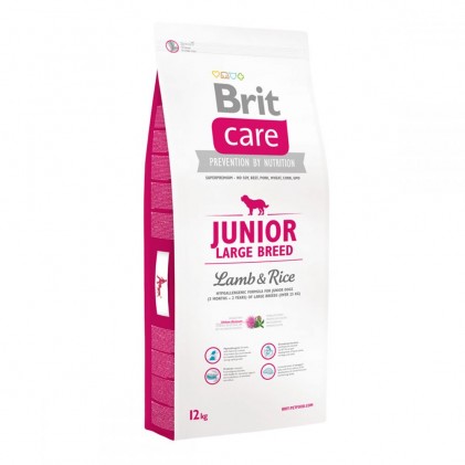 Brit Care Junior Large Breed Lamb & Rice Корм для цуценят великих порід з ягням і рисом