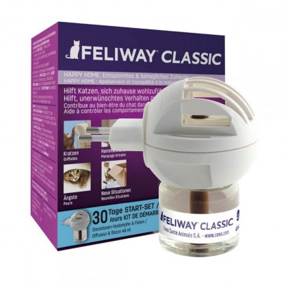 Ceva Feliway Classic (Феливей) Дифузор + флакон з феромонами для кішок