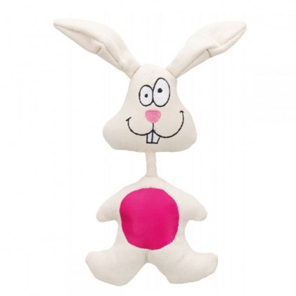 Trixie 35869 Fabric Bunny for Dogs Игрушка для собак Кролик с пищалкой