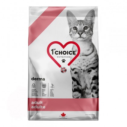 1st Choice Adult Derma Cухий дієтичний корм для котів