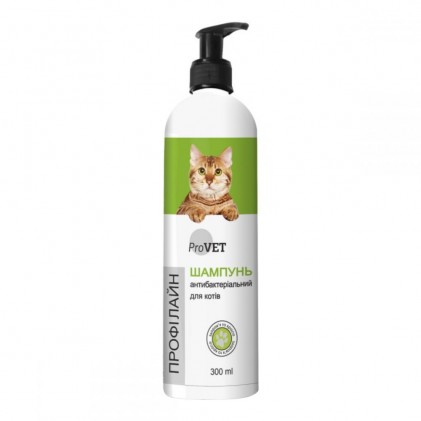 ProVET Профилайн Антибактериальный шампунь для кошек
