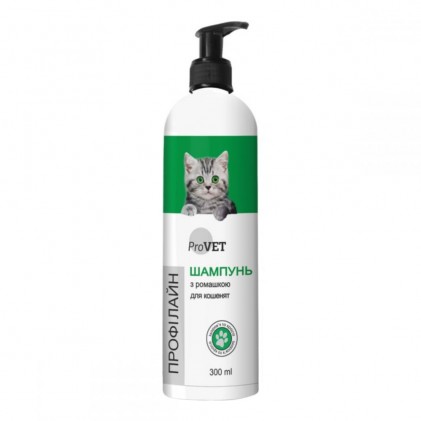 ProVET Профілайн Шампунь для кошенят з ромашкою