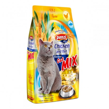 Panzi Pet CatMix Chicken & Fish Сухий корм для кішок з куркою та рибою