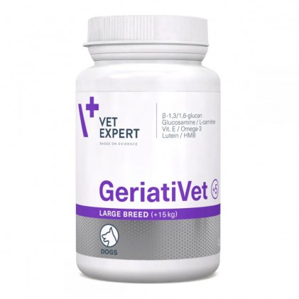 VetExpert GeriatiVet Dog Large Breed Комплекс витаминов и минералов для собак больших пород от 15 кг зрелого возраста