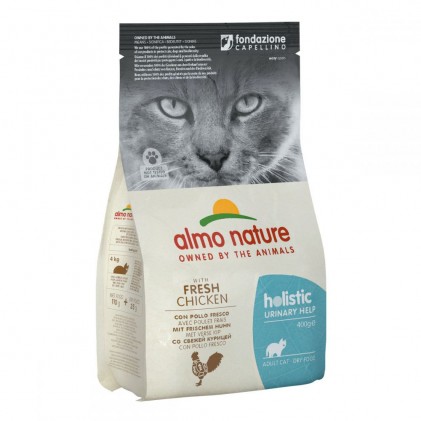 Almo Nature Holistic Urinary Help Сухой корм для профилактики мочекаменной болезни у кошек