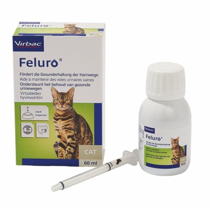 Virbac Feluro Фелюро Прикорм для поддержания здоровья мочевыводящих путей у кошек