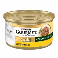 Gourmet Gold Консервы для кошек сочное наслаждение с курицей