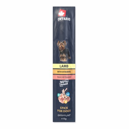 Ontario dog Stick with Lamb Ласощі для собак м'ясна паличка з ягнятком