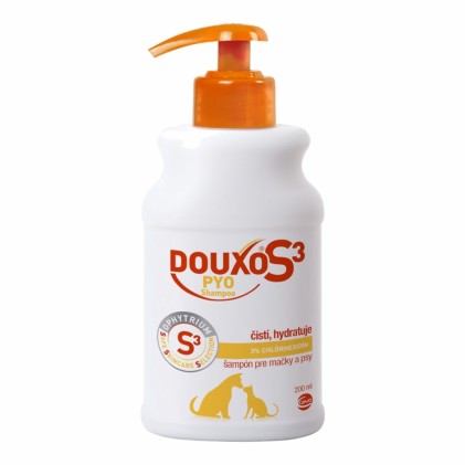 Ceva Douxo S3 Pyo Антибактеріальний шампунь для очищення шкіри у собак та кішок