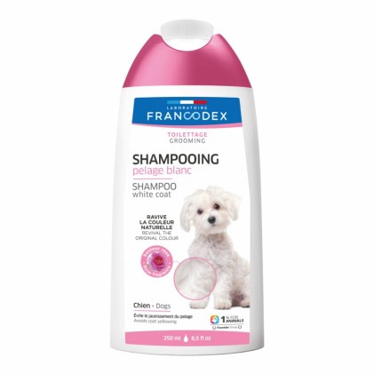 FRANCODEX white coat shampoo Шампунь для собак з білою шерстю
