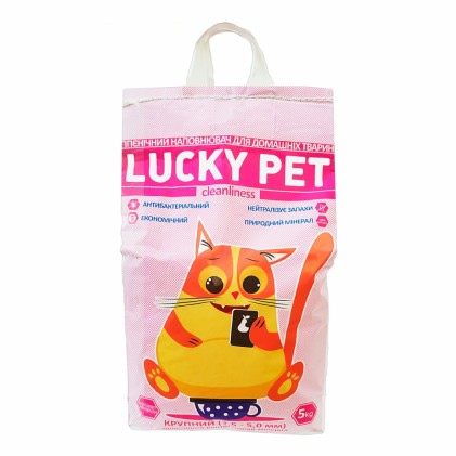 Lucky Pet (Крупный) Гигиенический комкующий наполнитель для кошек