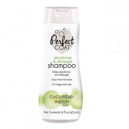 Perfect Coat Shampoo Cucumber Melon scent Шампунь для собак и кошек с ароматом огурца и дыни