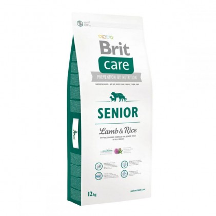 Brit Care Senior lamb & Rice Корм для старіючих собак з ягням і рисом