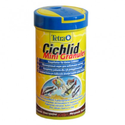 Tetra Cichlid Mini Granules (Тетра Цихлид Стикс) корм для небольших цихлид