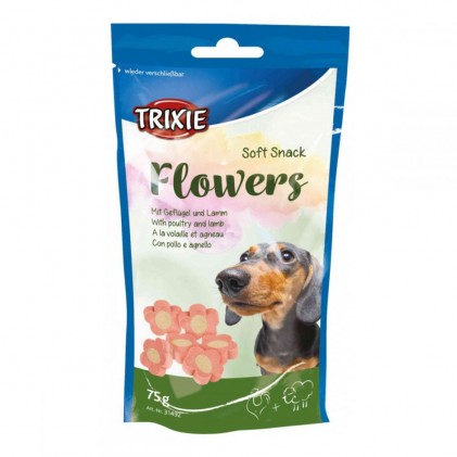 Trixie Soft Snack Flowers Light Лакомство для собак с ягненком и птицей