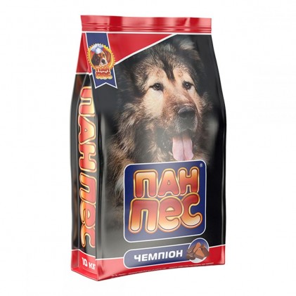 Сухой корм Пан-Пес ЧЕМПИОН для активных и атлетичных собак