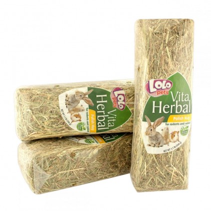 Lolo Pets Vita Herbal Polish Hay Сіно для гризунів