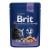 Brit Premium Cat (пауч) Шматочки в соусі з ТРІСКОЮ для кішок