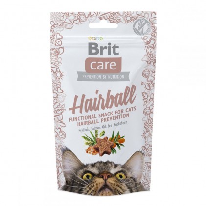 Brit Care Cat Snack Hairball Ласощі для кішок з качкою