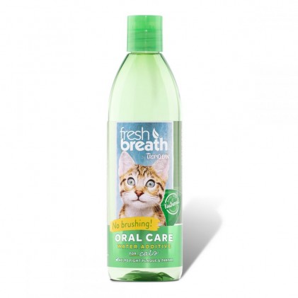 TropiClean Oral Care Water Additive Добавка в воду для гигиены полости рта кошек