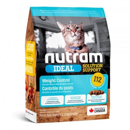 Nutram Ideal Weight Control I12 Холистик корм для кошек склонных к ожирению