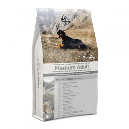 Carpathian Pet Food  Medium Adult Сухой корм для собак средних пород