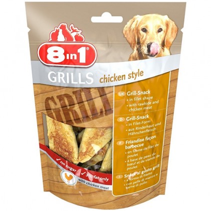 8in1 GRILLS Chicken Style Снеки-гриль з курки