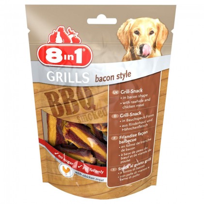 8in1 GRILLS Bacon Style Снеки-гриль з курки