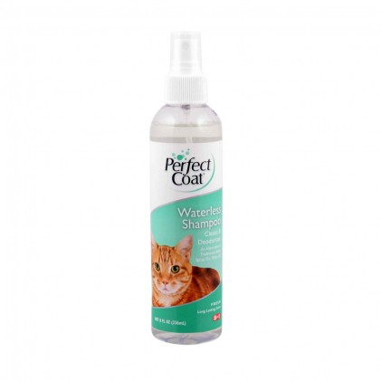 8in1 Perfect Coat Waterless Shampoo Шампунь-спрей не вимагає змивання для кішок