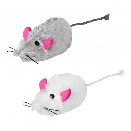 Trixie мышиный парад - Мышь меховая 9 см