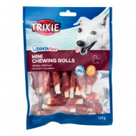 Trixie 31347 Denta Fun Mini Chewing Rolls Лакомства для собак с уткой