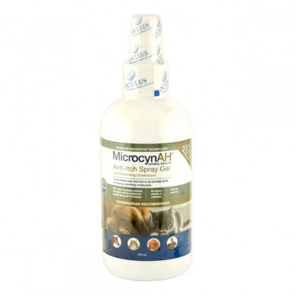 MicrocynAH Anti-Itch spray gel Cпрей-гель с диметиконом против зуда кожи