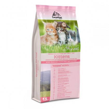 Carpathian Pet Food Kitten Сухой корм для котят от 1 до 12 месяцев