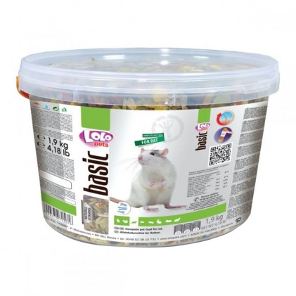 LoLo Pets Basic for Rat Полноценный корм для декоративных крыс