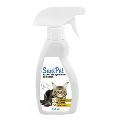 SaniPet Спрей защита от царапанья для кошек