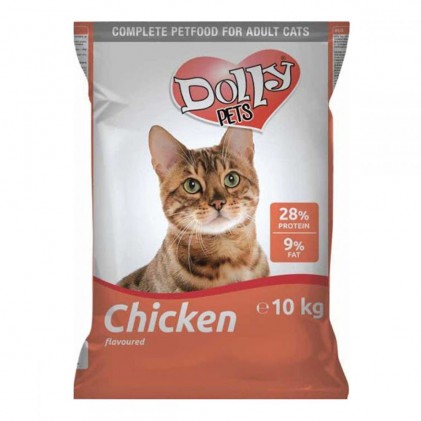 Dolly Pets Chiken Сухой корм для кошек с курицей