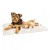 Croci Furry Зігріваючий килимок для собак і кішок (білий)