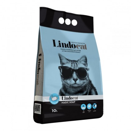 Lindocat Magic Soap Бентонитовый наполнитель (с ароматом мыла, большая гранула)