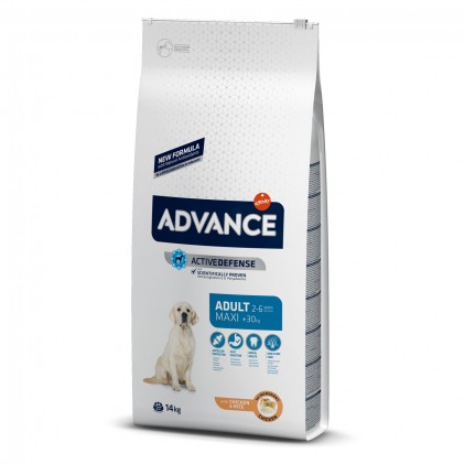 Advance Adult Maxi Сухий корм для дорослих собак великих порід з куркою і рисом