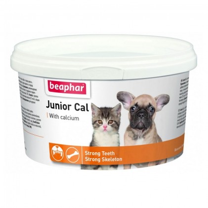 Beaphar Junior Cal Харчова добавка для травлення собак і кішок