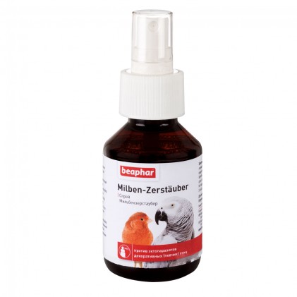 Beaphar Milben-Zerstauber Спрей для птиц от кожных паразитов