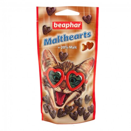 Beaphar Malthearts Ласощі для кішок з додаванням мальт-пасти