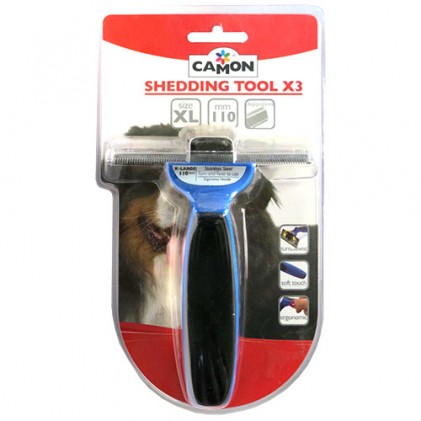 CAMON Shedding Tool X3 Фурминатор для собак гігантських порід XL
